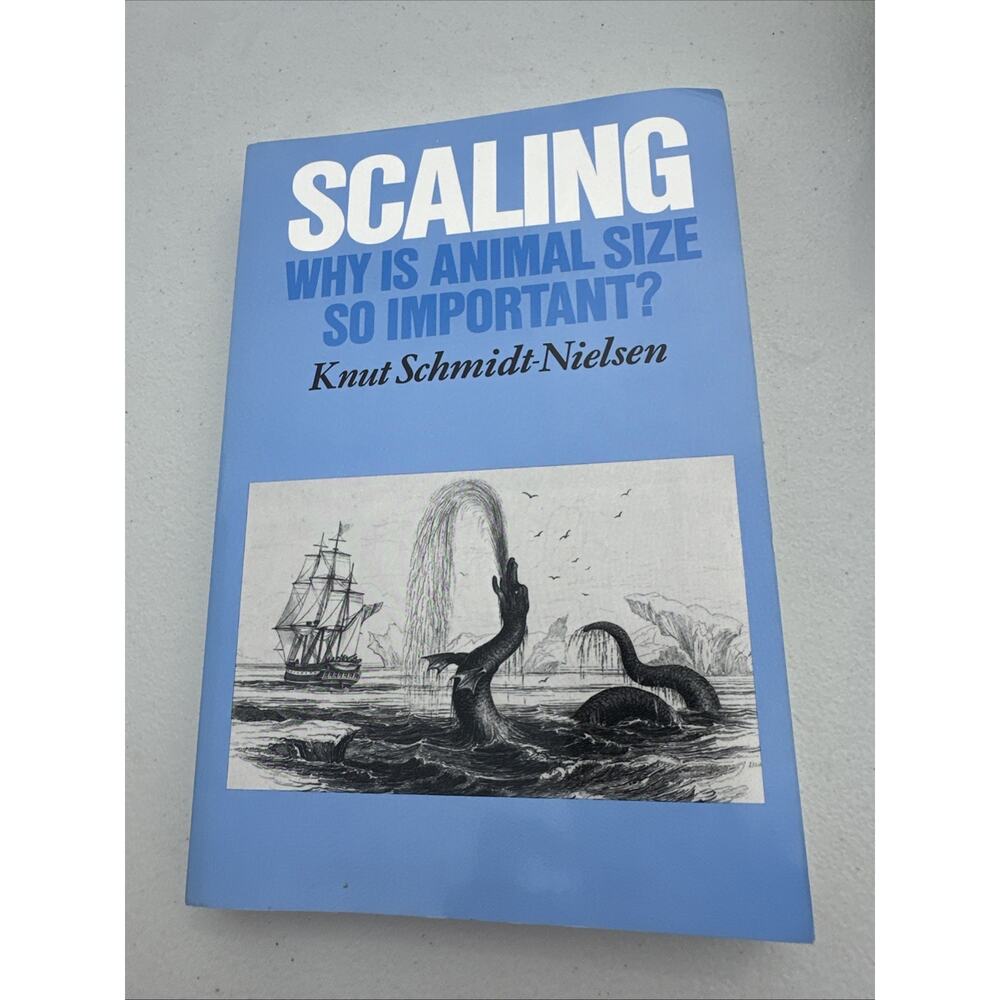 Scaling: Why Is Animal Size So‎ Important? (Paperback or Softback)